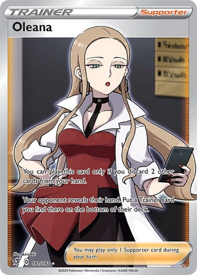 Oleana (Full Art) [SWSH02: Rebel Clash]
