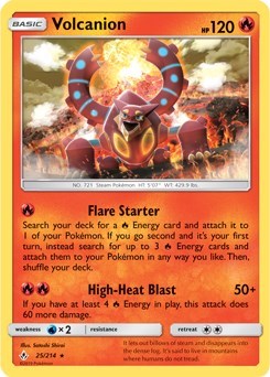 Volcanion - 25/214 [Deck Exclusives]