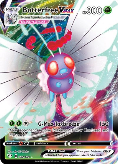 Butterfree VMAX [SWSH03: Darkness Ablaze]