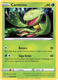 Carnivine [SWSH03: Darkness Ablaze]