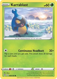 Karrablast [SWSH03: Darkness Ablaze]
