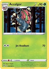 Accelgor [SWSH03: Darkness Ablaze]