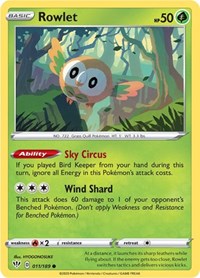 Rowlet [SWSH03: Darkness Ablaze]