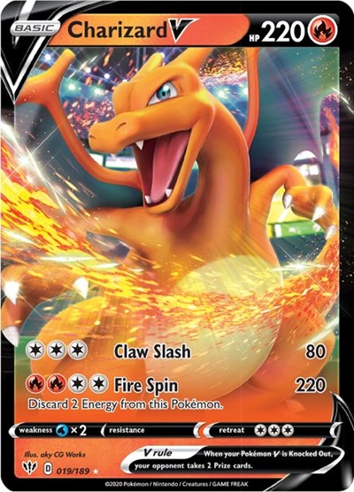 Charizard V [SWSH03: Darkness Ablaze]
