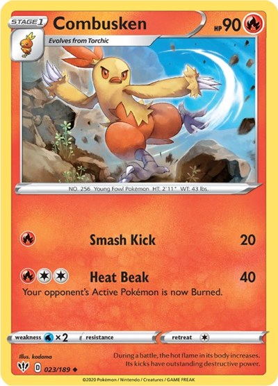Combusken [SWSH03: Darkness Ablaze]