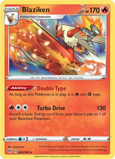 Blaziken [SWSH03: Darkness Ablaze]