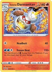 Galarian Darmanitan (28) [SWSH03: Darkness Ablaze]