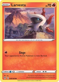 Larvesta [SWSH03: Darkness Ablaze]