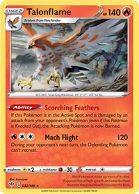 Talonflame [SWSH03: Darkness Ablaze]