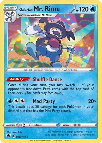 Galarian Mr. Rime [SWSH03: Darkness Ablaze]