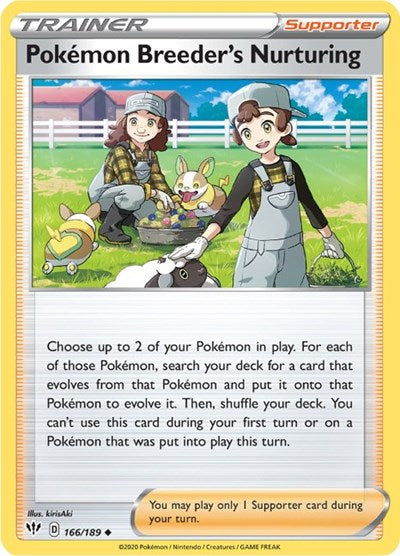 Pokemon Breeder's Nurturing [SWSH03: Darkness Ablaze]