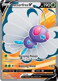 Butterfree V (Full Art) [SWSH03: Darkness Ablaze]