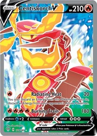 Centiskorch V (Full Art) [SWSH03: Darkness Ablaze]