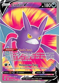 Crobat V (Full Art) [SWSH03: Darkness Ablaze]