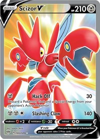 Scizor V (Full Art) [SWSH03: Darkness Ablaze]