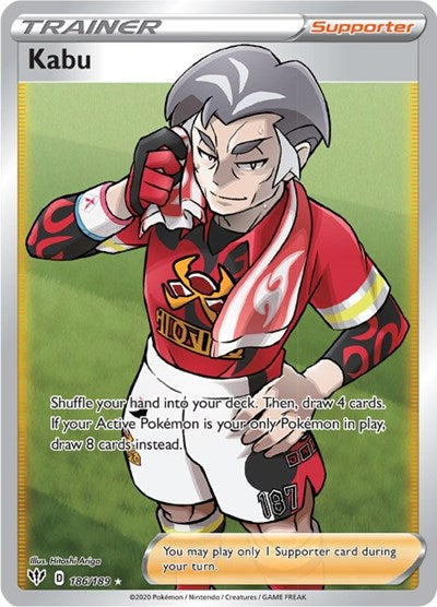 Kabu (Full Art) [SWSH03: Darkness Ablaze]