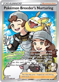 Pokemon Breeder's Nurturing (Full Art) [SWSH03: Darkness Ablaze]