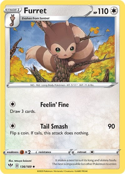 Furret [SWSH03: Darkness Ablaze]