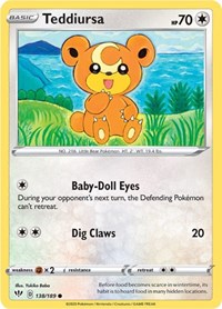 Teddiursa [SWSH03: Darkness Ablaze]