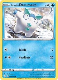 Galarian Darumaka [SWSH03: Darkness Ablaze]