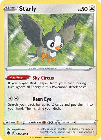 Starly [SWSH03: Darkness Ablaze]