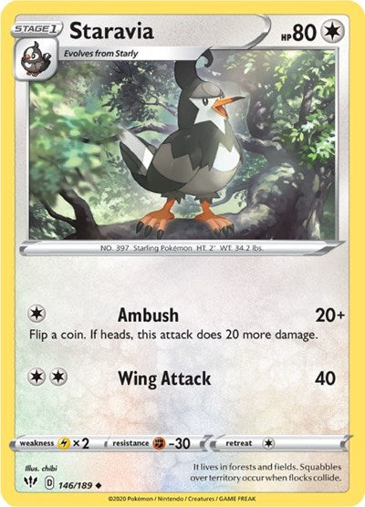 Staravia [SWSH03: Darkness Ablaze]