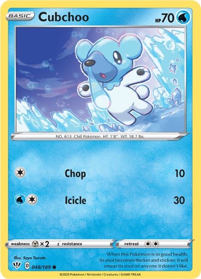 Cubchoo [SWSH03: Darkness Ablaze]