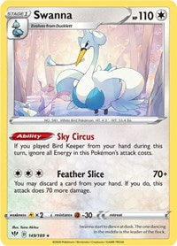 Swanna [SWSH03: Darkness Ablaze]
