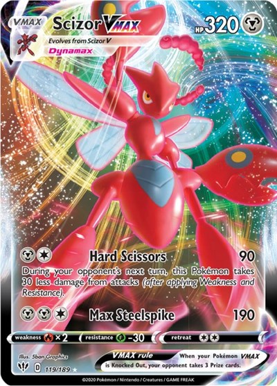 Scizor VMAX [SWSH03: Darkness Ablaze]