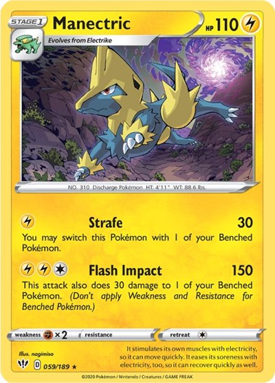 Manectric [SWSH03: Darkness Ablaze]
