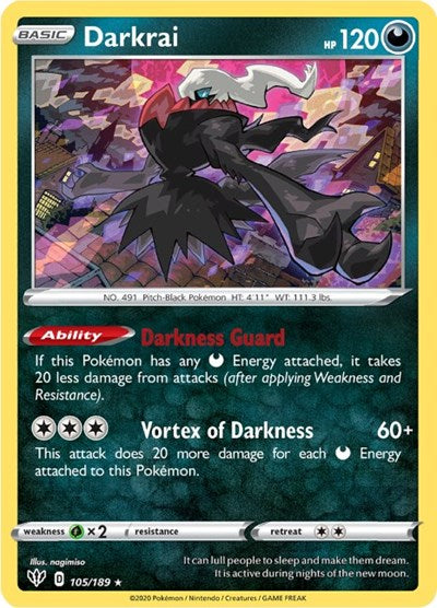 Darkrai [SWSH03: Darkness Ablaze]