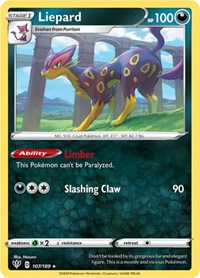 Liepard [SWSH03: Darkness Ablaze]