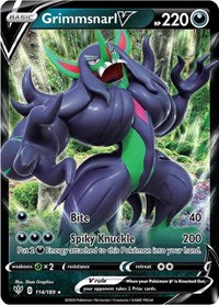 Grimmsnarl V [SWSH03: Darkness Ablaze]