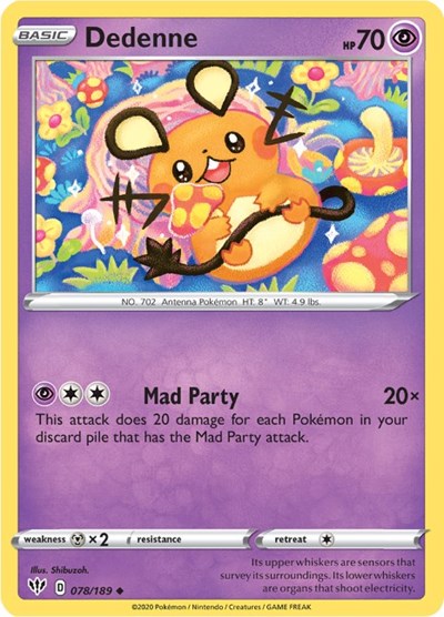 Dedenne [SWSH03: Darkness Ablaze]