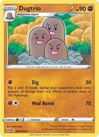 Dugtrio [SWSH03: Darkness Ablaze]
