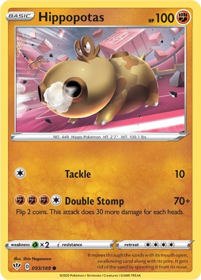 Hippopotas [SWSH03: Darkness Ablaze]