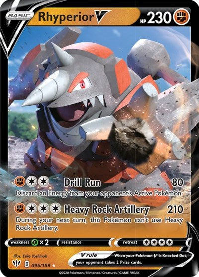 Rhyperior V [SWSH03: Darkness Ablaze]