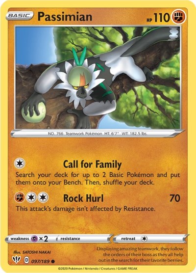 Passimian [SWSH03: Darkness Ablaze]