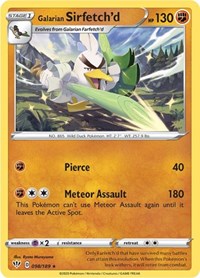 Galarian Sirfetch'd - 98/189 (Cracked Ice holo) [Deck Exclusives]