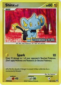 Shinx (Diamond &amp; Pearl) [Burger King Promos]