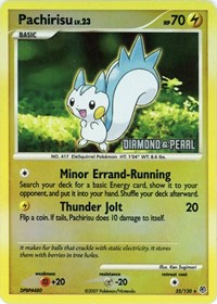 Pachirisu (Diamond &amp; Pearl) [Burger King Promos]