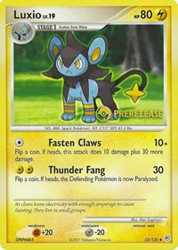 Luxio - 52/130 (Prerelease Promo) [Nintendo Promos]