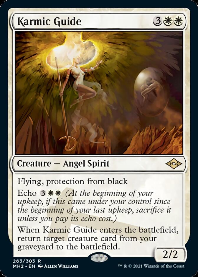 Karmic Guide (Etched Foil) [Modern Horizons 2]
