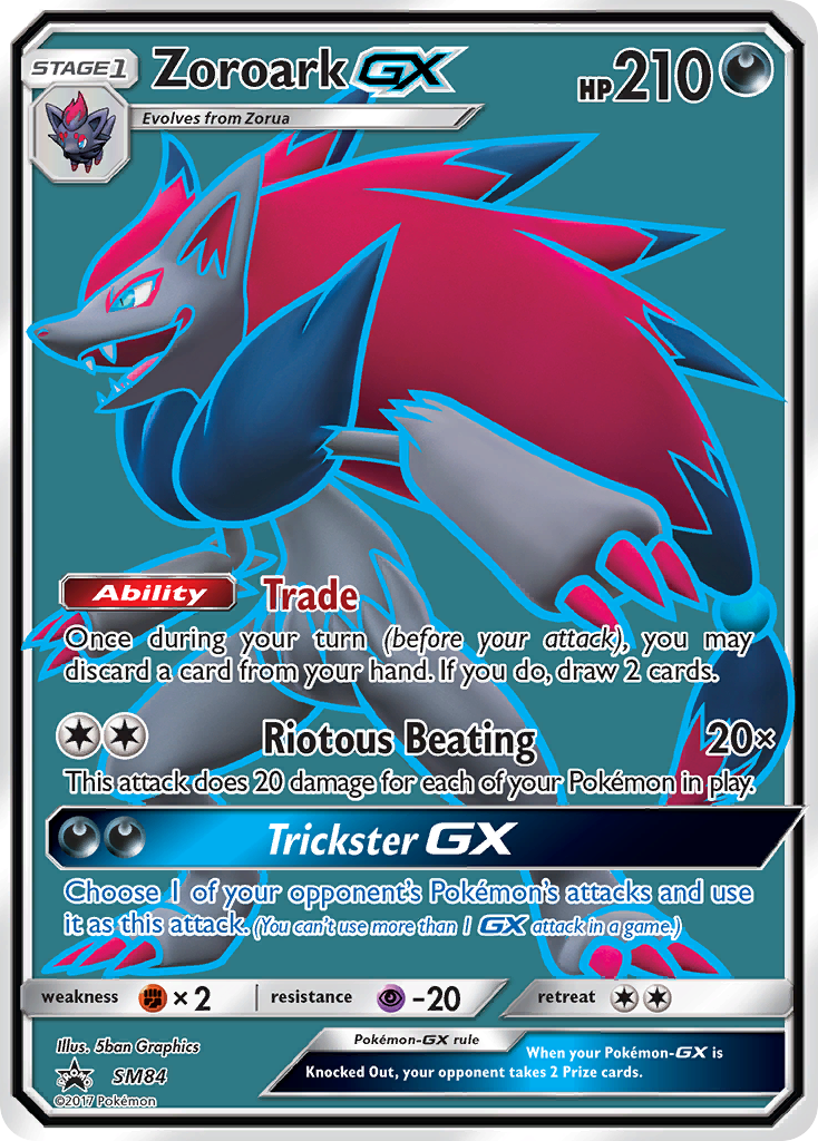 Zoroark-GX [SM Black Star Promos]
