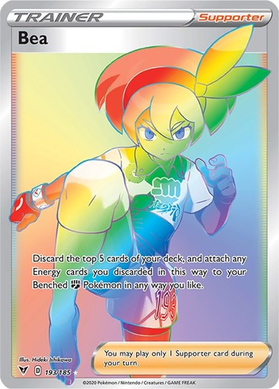 Bea (Secret) [SWSH04: Vivid Voltage]