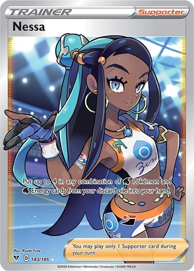 Nessa (Full Art) [SWSH04: Vivid Voltage]