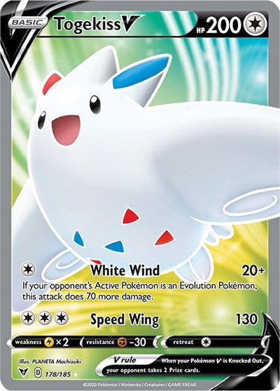 Togekiss V (Full Art) [SWSH04: Vivid Voltage]