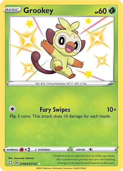 Grookey [Shining Fates: Shiny Vault]