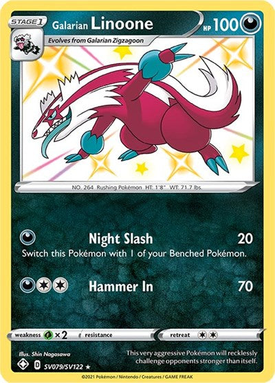 Galarian Linoone [Shining Fates: Shiny Vault]