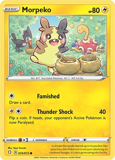 Morpeko (035) [Shining Fates]